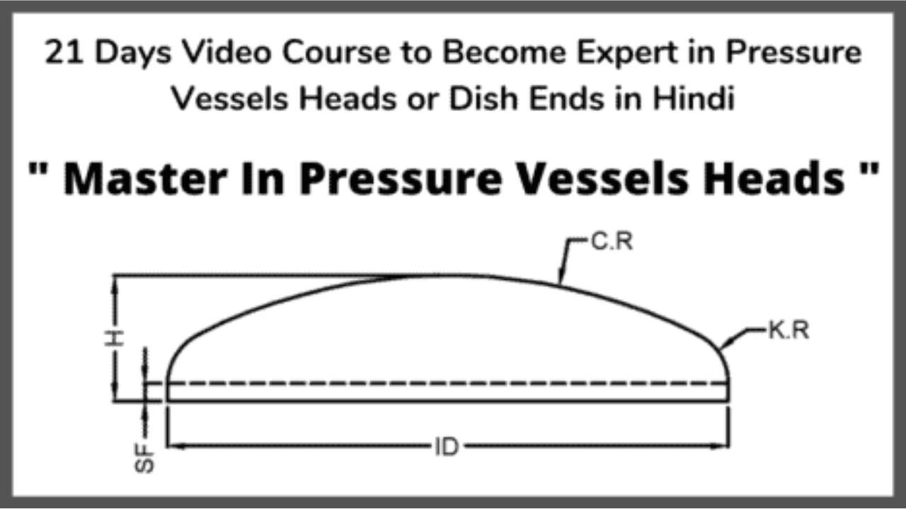 Master Pressure Vessels Heads Course Banner