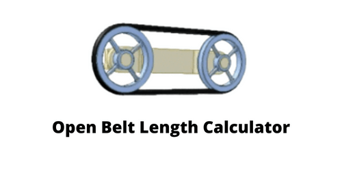 open belt length calculator