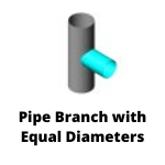 pipe-branch-with-equal-diameter-calculator