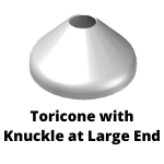 tori-cone-with-knucle-at-large-ends-calculator