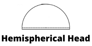 hemispherical dish ends calculator