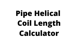 pipe coil length calculator