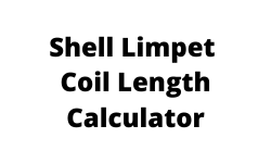 shell limpet coil length calculator