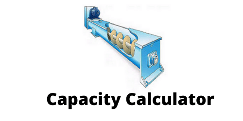 screw conveyor capacity calculator