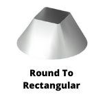 round to rectangular transition