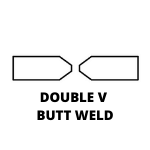 double v butt weld calculator